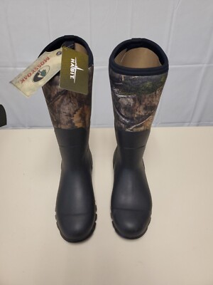 HABIT ORIGINAL ALL WEATHER MOSSY OAK WATERPROOF BOOTS MENS SZ