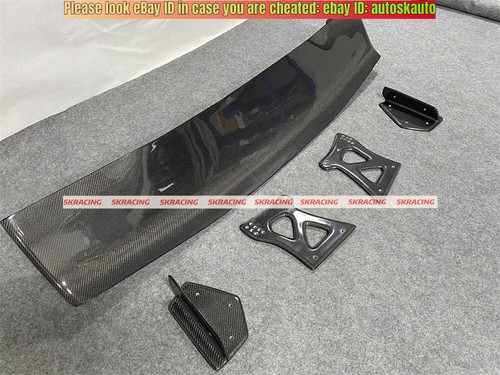 Alerón trasero de fibra de carbono estilo GT para 08-17 Mitsubishi Lancer EVO 10 - Imagen 16 de 18