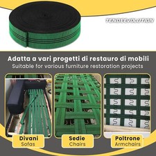 Nastro Elastico Per Cucito - 10 Metri, Larghezza 30 Mm, Bianco, Per Pantaloni E Progetti Fai Da Te - Foto 6