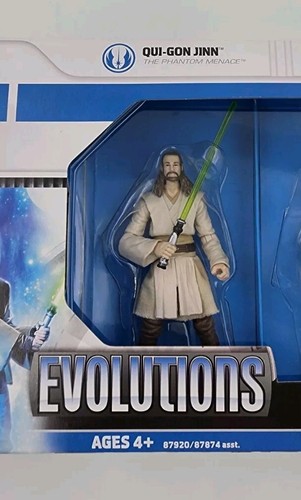 2008 Star Wars Evolutions The Jedi Legacy Bultar Swan | Qui-Gon 3.75" New Order - Picture 4 of 9