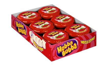 12 Rollen Hubba Bubba Bubble Tape Erdbeere a 56 g (12x56g)
