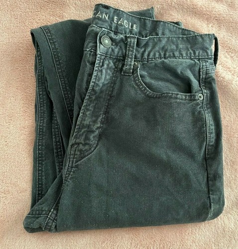Grey Corduroy Mom Jean Pants 