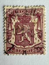 Belgium 1945 - SG#739 - Small Coat Of Arms - 65 Centimes Stamp - Used 