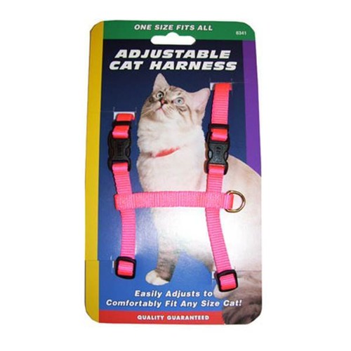 Coastal Figure H Adjustable Nylon Cat Harness, 3/8 X 10-18 in - Picture 2 of 9