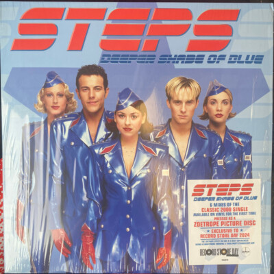 Steps - Deeper Shade Of Blue (Bild Vinyl LP 2024, Record Store Day FASC018)