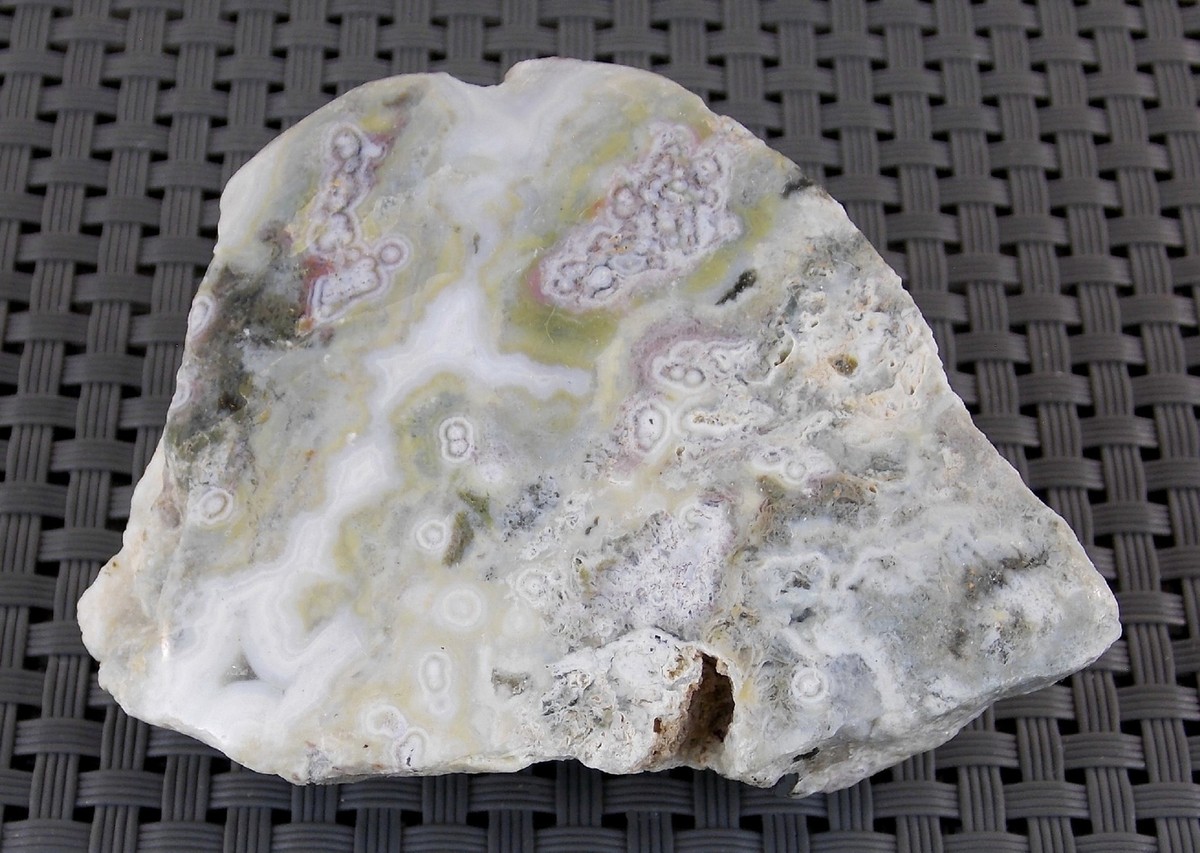 POLISHED OCEAN JASPER - 6.7 cm - Old Stock - MAROVATO, MADAGASCAR