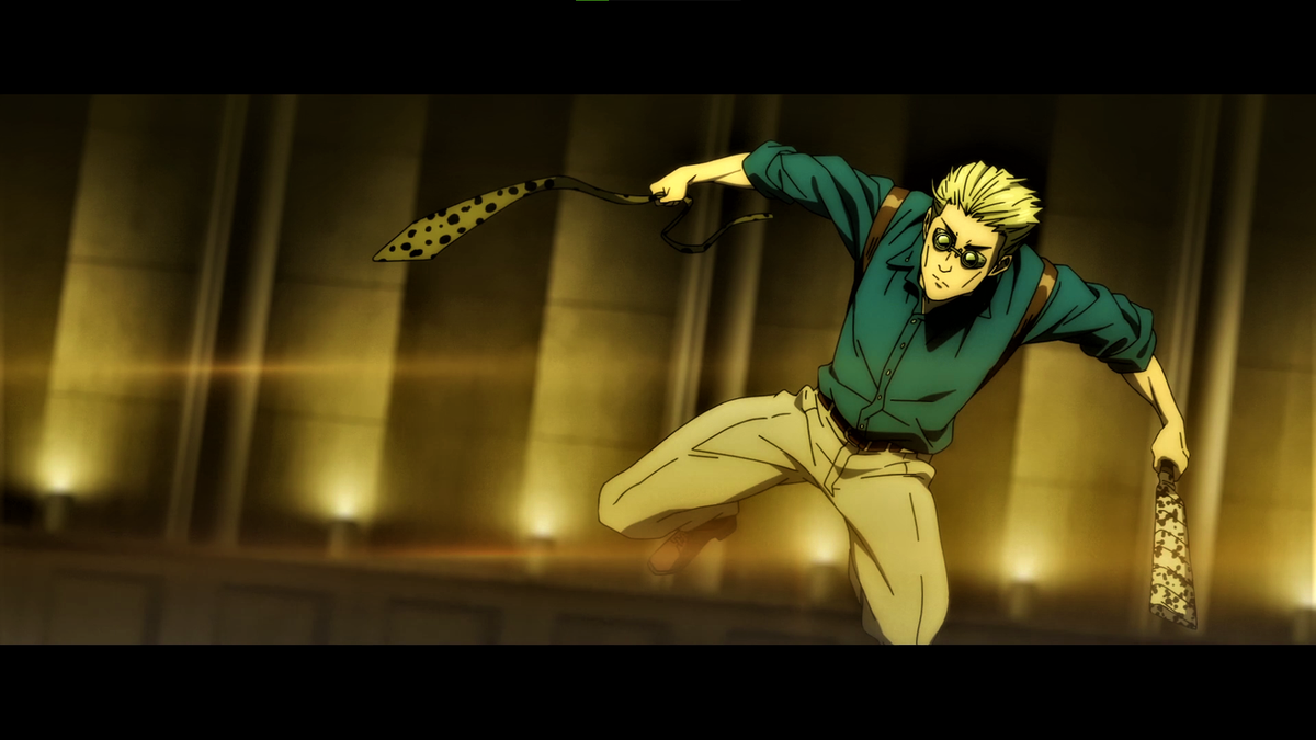 Anime Jujutsu Kaisen Kento Nanami Tie Suspenders Gaming Mat Desk