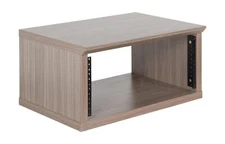 Gator Frameworks Elite Furniture Series 4U Wood Desktop Studio Rack in Driftw...