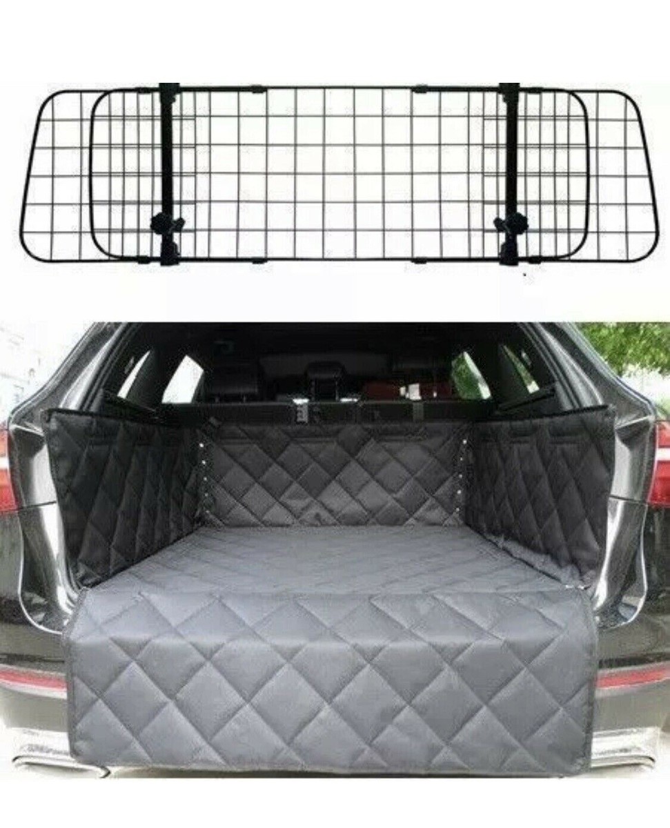 Car Mesh Dog Guard Quilted Boot Liner Mat Bumper Protector