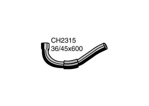 Mackay Bottom Radiator Hose – Fits Ford LTD P5 P6 ZG ZH 351 V8 1973-79 (CH970)