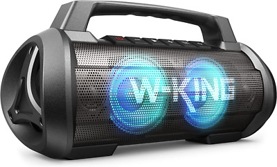 W-KING D10 70W Party Lautsprecher Bluetooth-Box RGB LED Bluetooth 42H Powerbank 