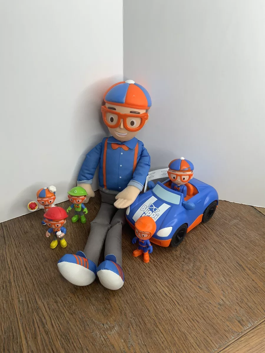 Blippi plush hotsell doll ebay