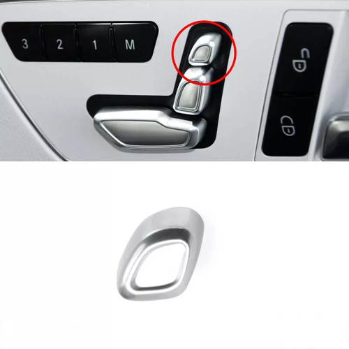 2Pcs For MercedesBenz E Class W212 Door Seat Adjust Button Chrome