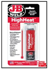 J-B Weld Highheat Temperature & High Heat Resistant Epoxy Adhesive Glue