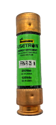 5pcs - Bussmann Fusetron FRN-R-35 35A Fuse