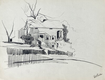 1940s Norman Kent PORT CHESTER New York architectural drawing