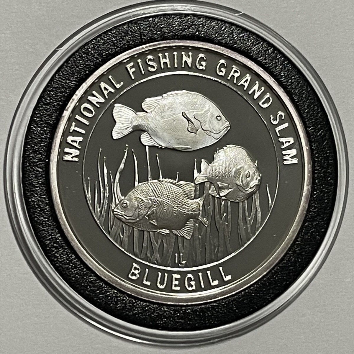 超掘り出し物！【サブスクリプションシリーズ＊NO８＊】1ドルプルーフ銀貨 Bluegill Fish Collector Proof Coin 1 Troy Oz .999 Fine Silver
