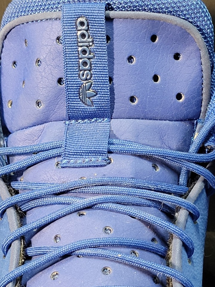 Adidas Originals Crestwood Mid Men's Lace Up Basketball Shoes Blue Size