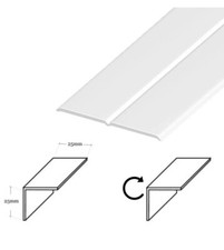 Flexible Angle Plastic Corner uPVC  Trim Adjustable Edging Beading 5 metre Long