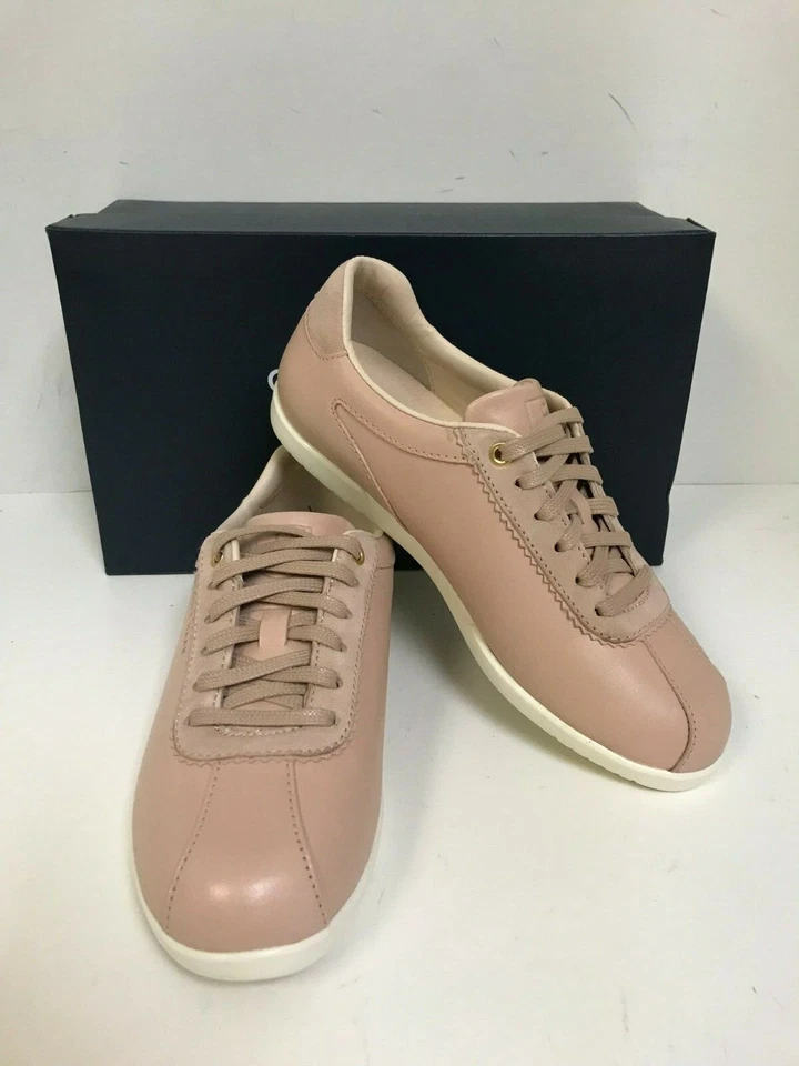 Cole Haan Women's W14151 Grandpro Turf Sneaker Mahogany Rose Leather