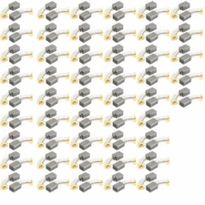 100 Pcs Carbon Electric Motor Brushes 13.5mm x 9mm x 6mm Drill Screwdriver ✦KD