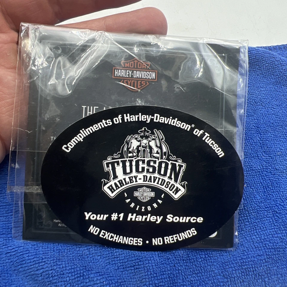 PULSERA BRAZALETE HARLEY DAVIDSON TONO DORADO AMOR ENCANTO 7.5" HSB0032 Foto 3 de 4