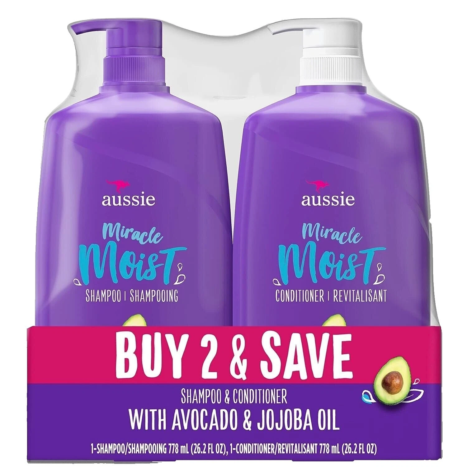 Aussie Cabello 2 en 1 champús y acondicionadores