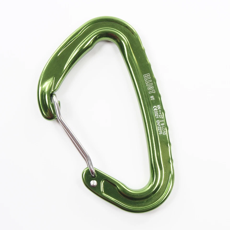 ELLIOT ST Kletter Karabiner Elliot Silver "wire", Karabinerhaken, 27 kN