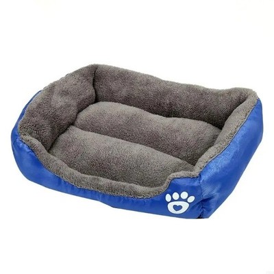 Pet Bed with Furry Cushion   Soft Non-Slip Dog Sofa Basket Nest for Puppies