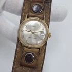 1971 Timex Sprite Men's Windup Watch Date Sunburst Mechanical Vintage Runs 30mm
