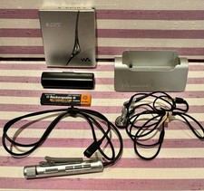 Sony MZ-E720 Silver Portable MD Player Tested AA Battery Working