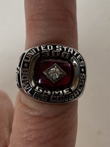Keepsake United States Bowling Congress USBC 300 Perfect Game Ring Year 09