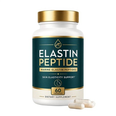Elastin Peptide Skin Tightening Skin Elasticity Easy Daily Routine, 60 Count