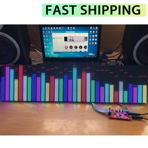 AS1000 4*P4 Voice Control RGB Music Spectrum Display Rhythm Light Controller - Picture 3 of 12