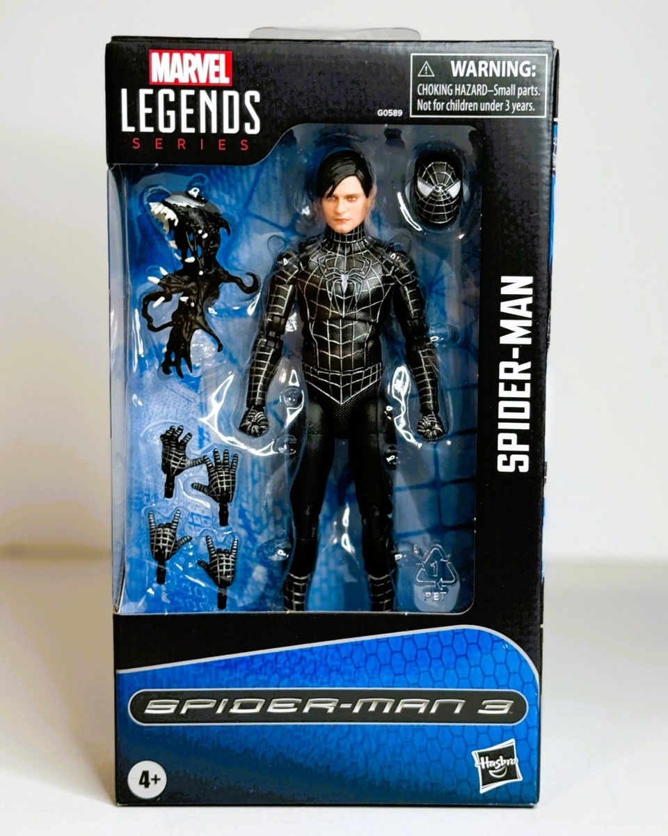 Spider-Man Marvel Legends Series Spider-Man 3 Symbiote Suit 6 Inch