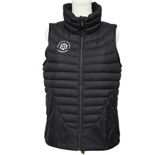 Lululemon Vest Womens 6 Black Quilted Down Puffer Full Zip Pockets Athletic