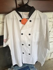 Happy Chef Coat Large White Style 505t