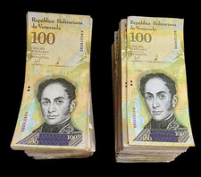 1000 pcs x Venezuela 100000 (100,000) Bolivares, 2017 / CIRCULATED banknotes