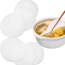 120 Sheets Oil Absorbing Paper Kitchen Round Soup Fried Film Food Blotting Paper