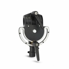 Swivel Adapter with Clamp Aluminum Swivel Adapter Smooth for Lighting Stands