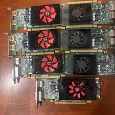 Lot of 7 AMD RADEON R5 430 mixed speeds and outputs GRAPHICS CARD 109-c86957
