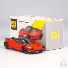 1/64 McLaren 765LT Model Car Alloy Diecast Toy Vehicle Collection Gift Orange