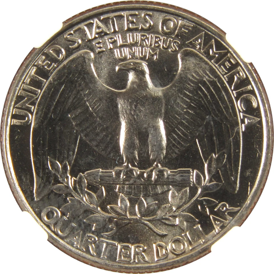 1981 D Washington Quarter MS 67 NGC Clad 25c Uncirculated SKU:I9546 - Image 4 of 4