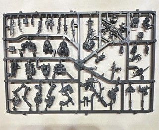 Games Workshop Warhammer 40K Ork Bits on Sprue Nob Special Weapons WYSIWYG 2a