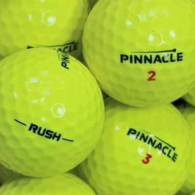 50 Pinnacle Rush Gelb Golfbälle AAAA Lakeballs Top-Qualität Bälle Golf