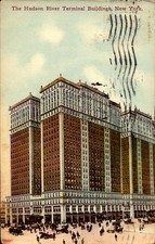 THE HUDSON RIVVER TERMINAL BUILDING, NEW YORK-SUCCESS POSTAL CARD CO. BK86