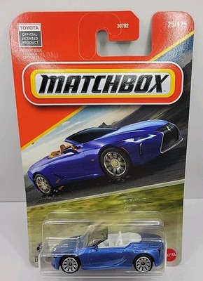 Matchbox 2021 Lexus LC 500 #25 Blue 