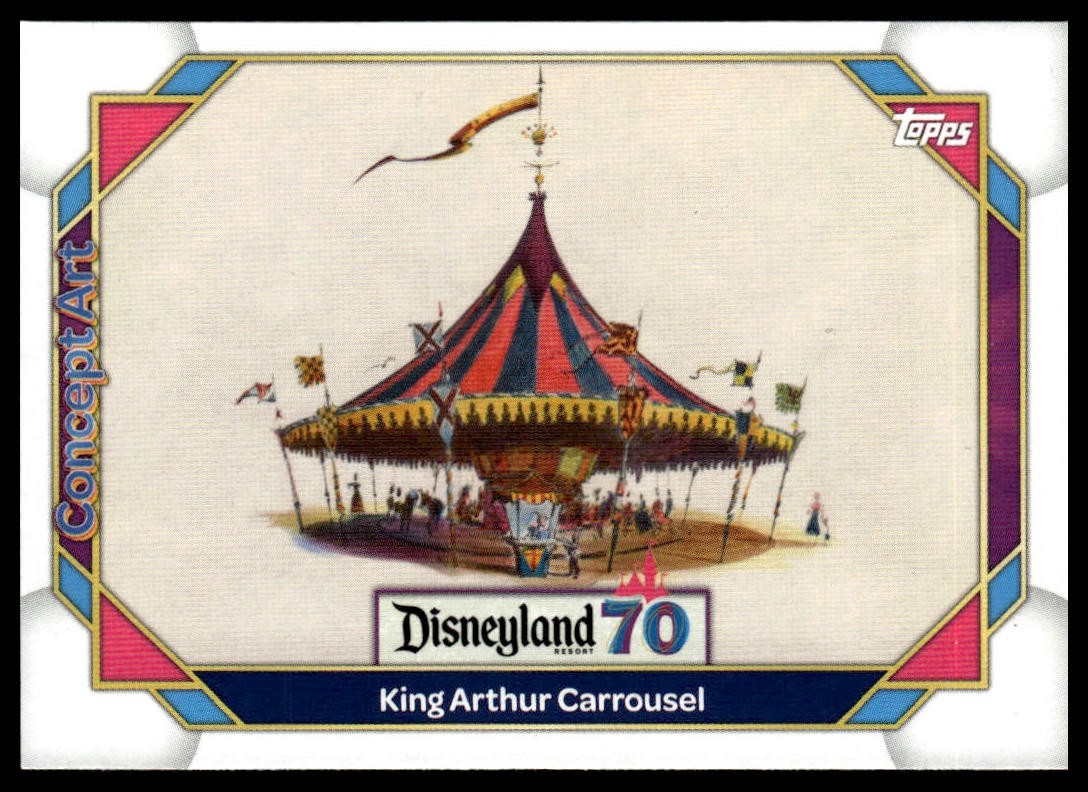 2025 Topps Disneyland 70th Anniversary #139 King Arthur Carrousel