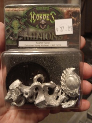 Warmachine Hordes Minions Swamp Horror Gatorman Heavy Warbeast NIB PIP 75039