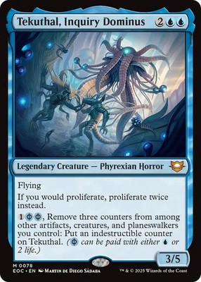 MTG Tekuthal, Inquiry Dominus [Edge of Eternities Commander] Near Mint Magic
